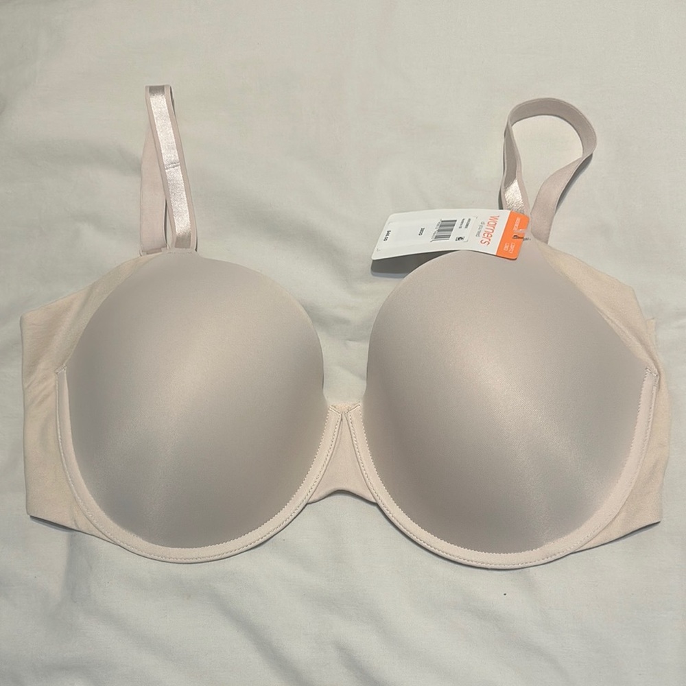 Warner's Cream Bra Smooth Molded Cups